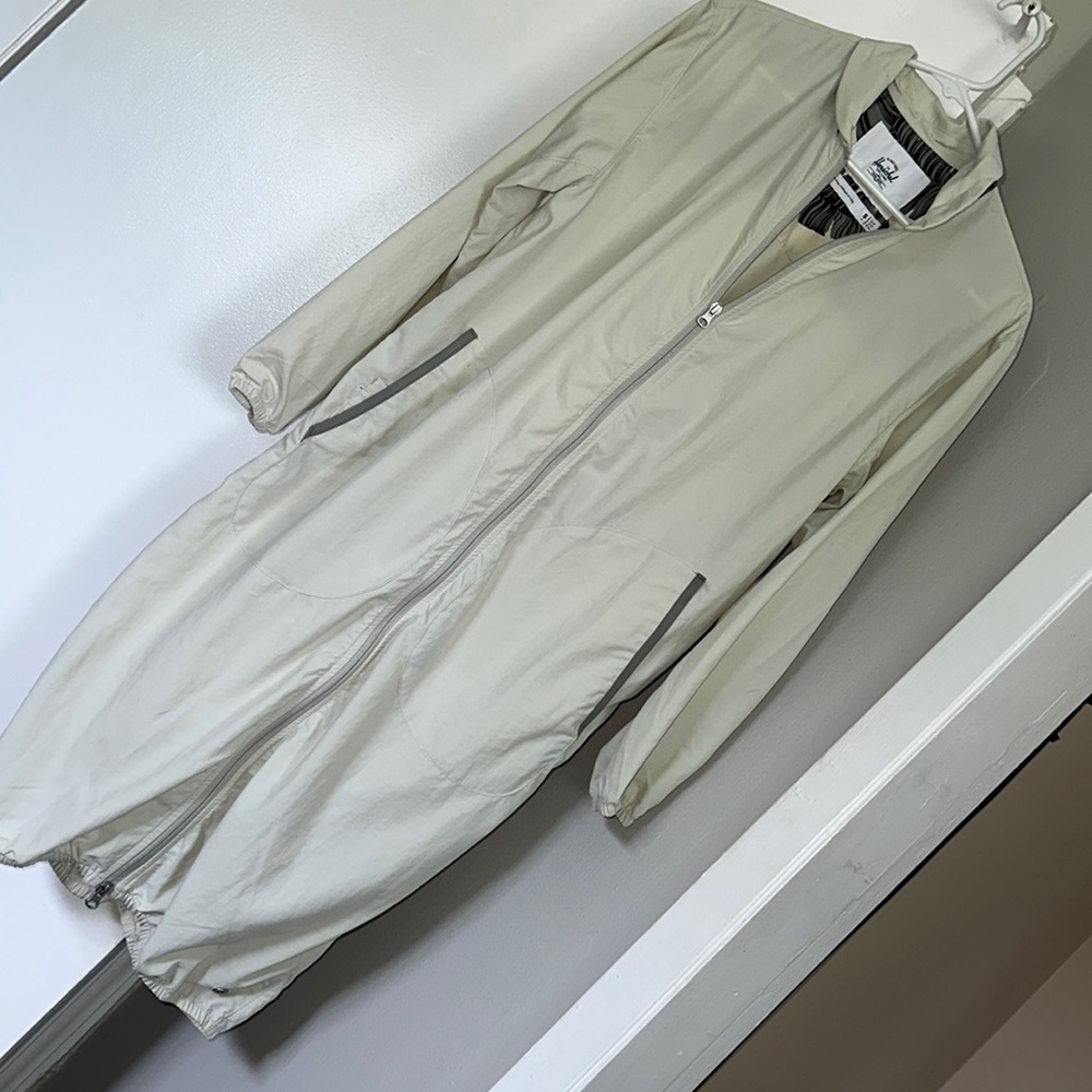 Hershel Long line packable windbreaker/raincoat